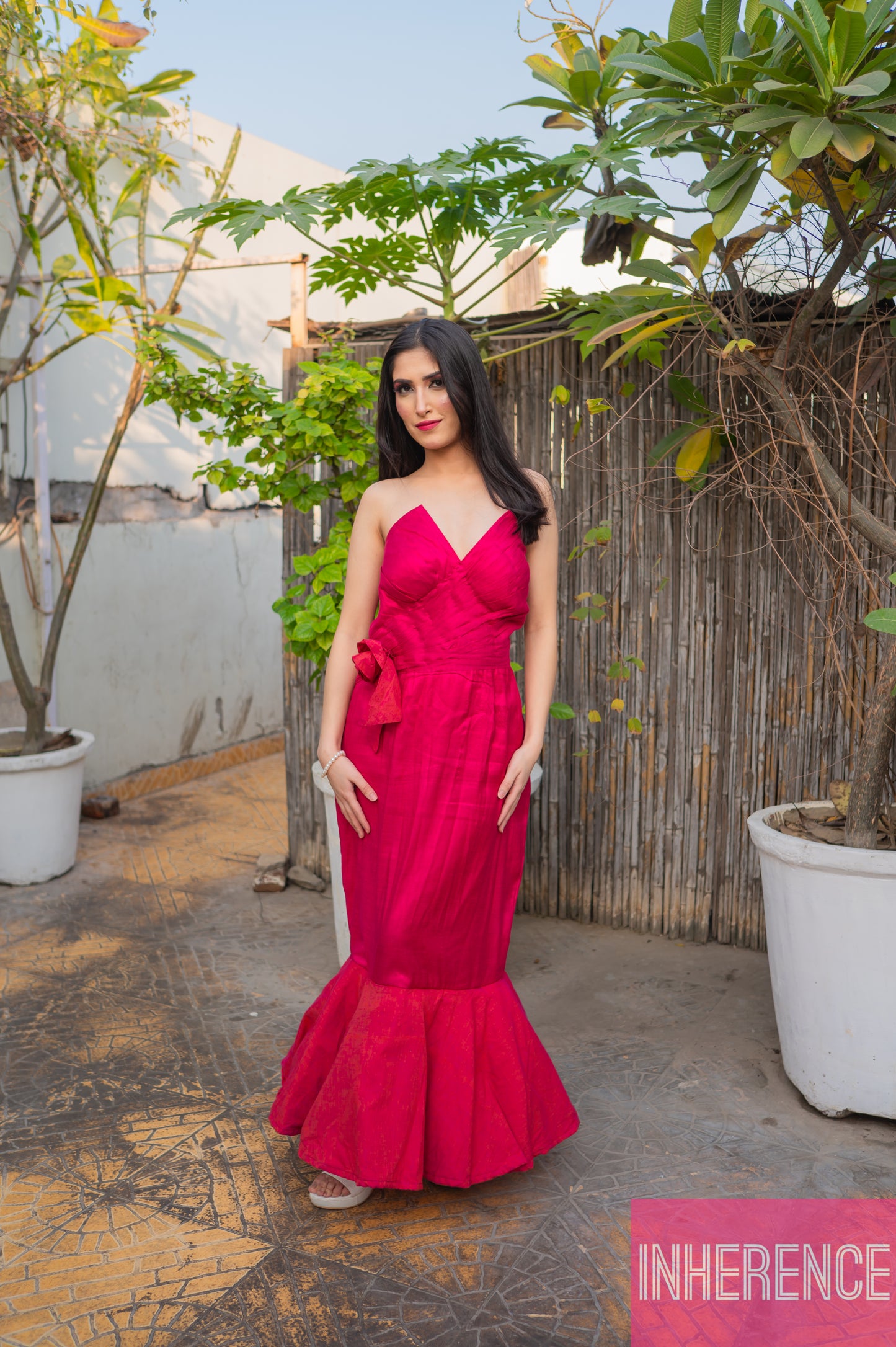 Pink Mermaid Dress
