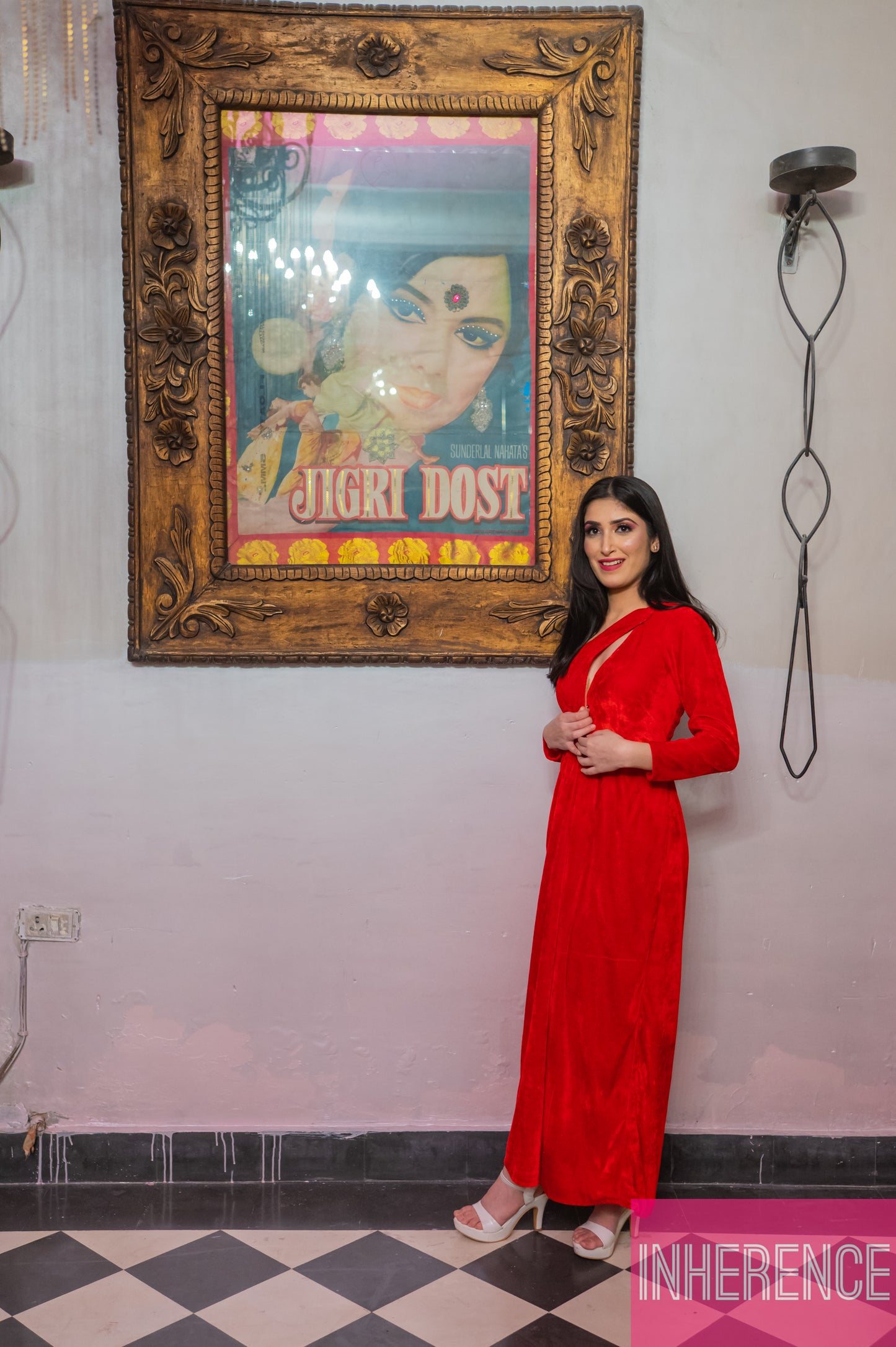 Red Velvet Valentines Dress