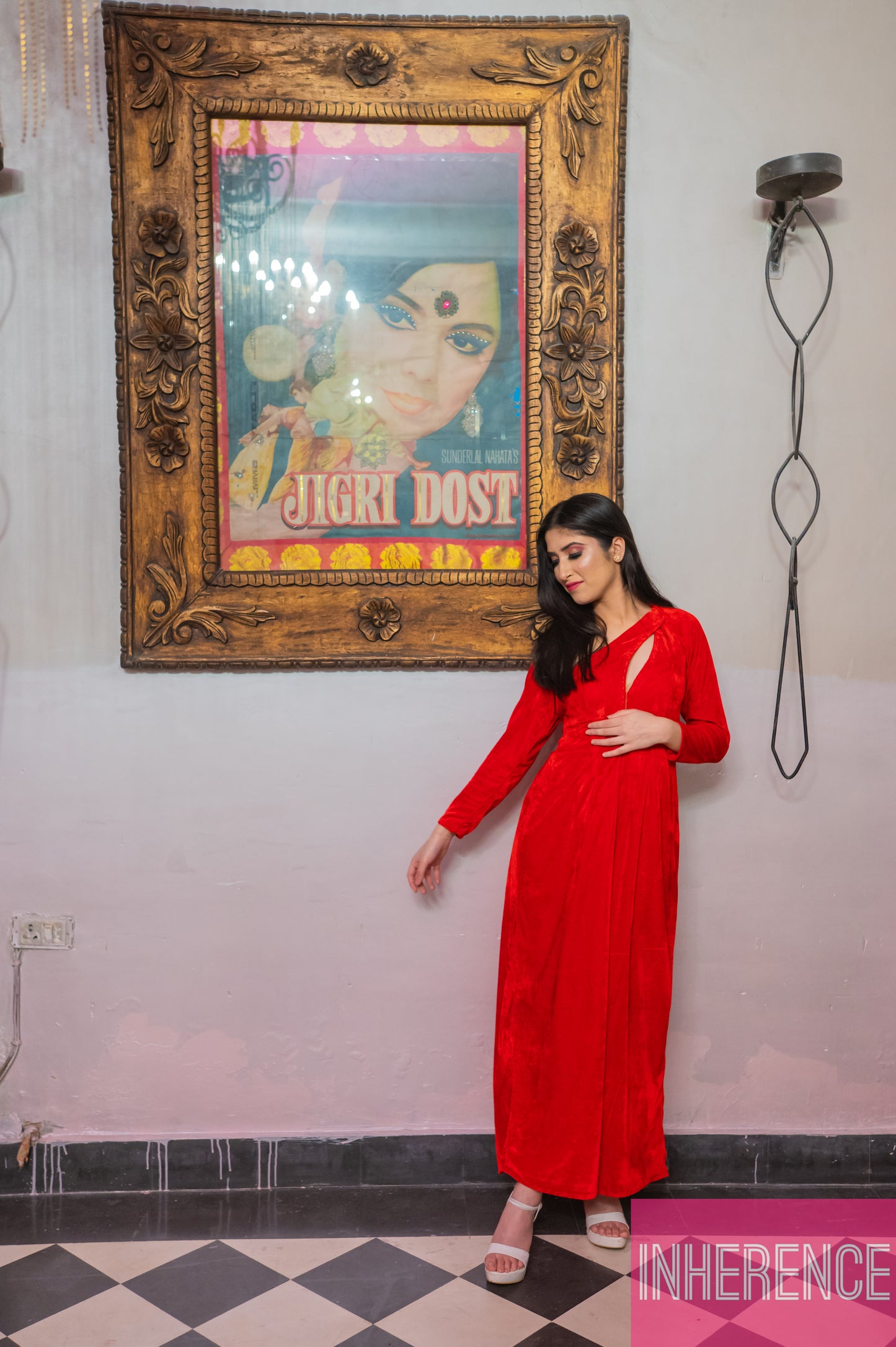 Red Velvet Valentines Dress