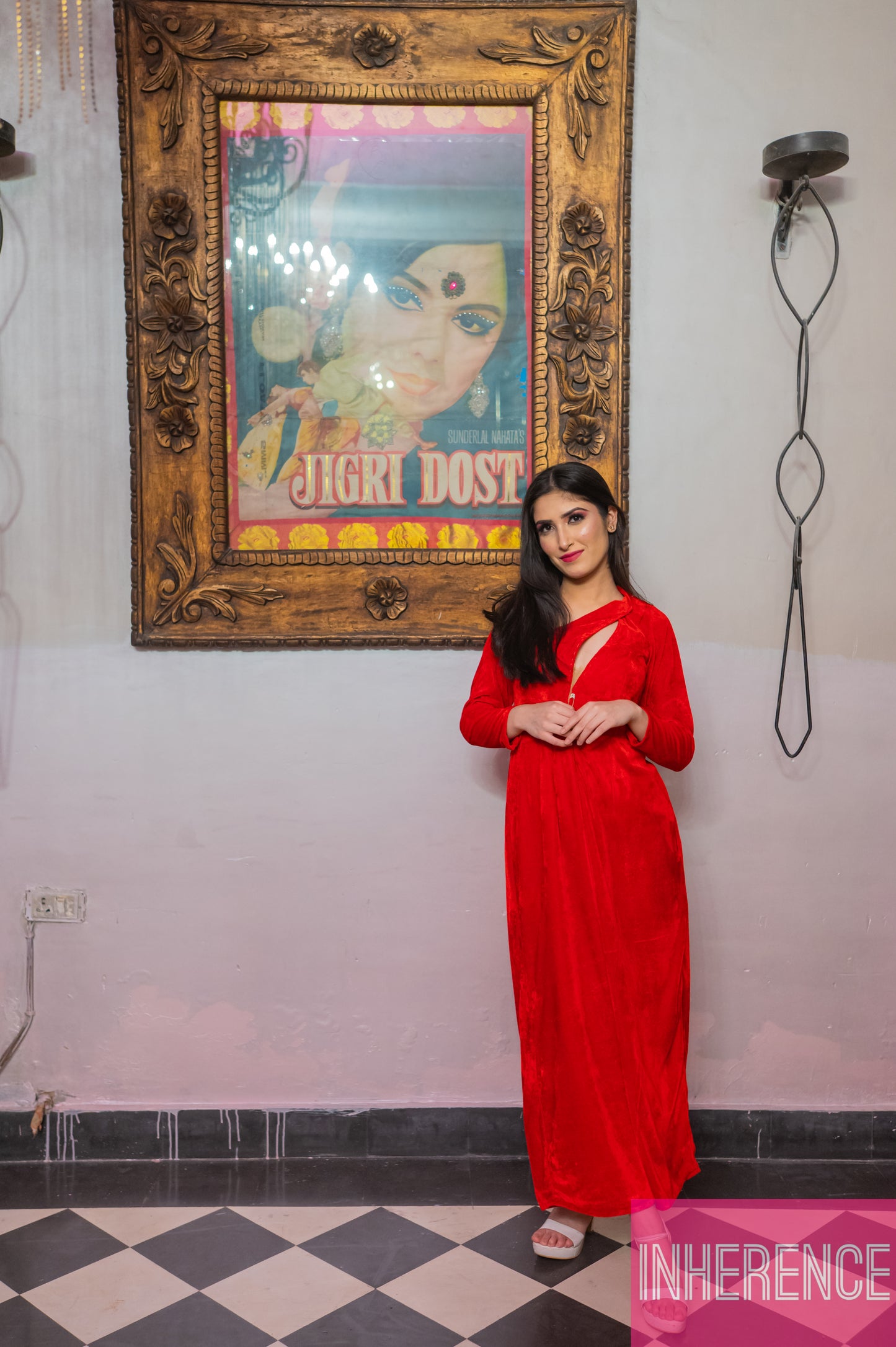 Red Velvet Valentines Dress