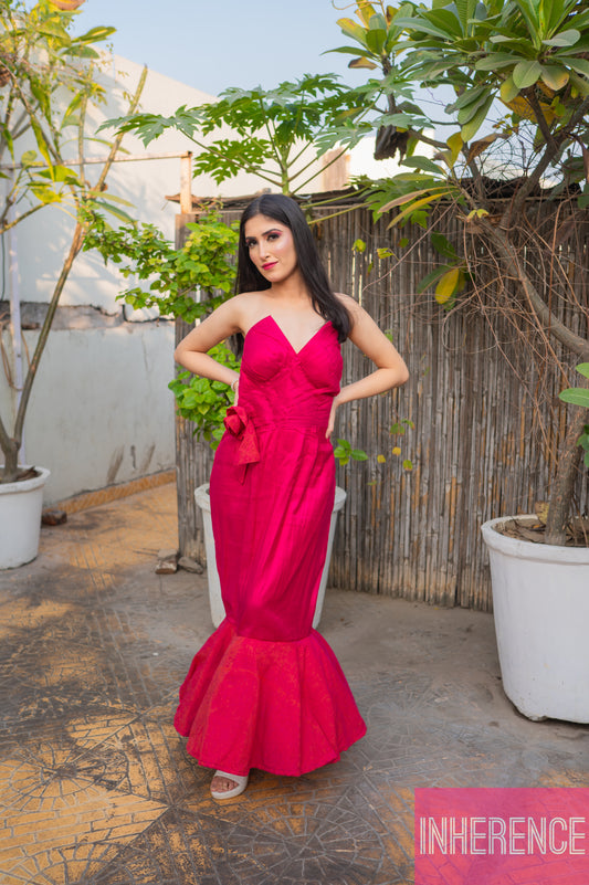 Pink Mermaid Dress