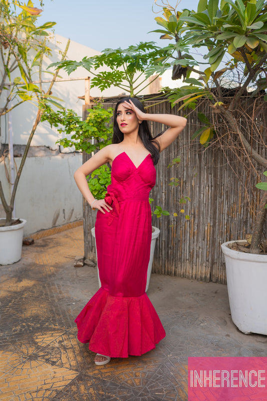 Pink Mermaid Dress