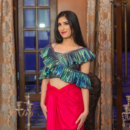 Rainbow double tube top (1 layer)