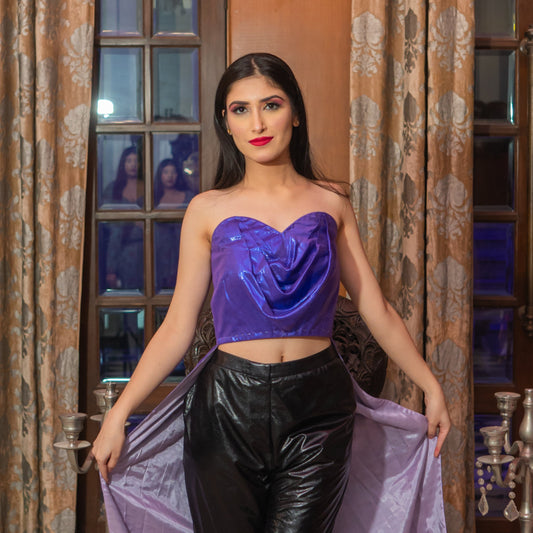 Purple Courtdress Top